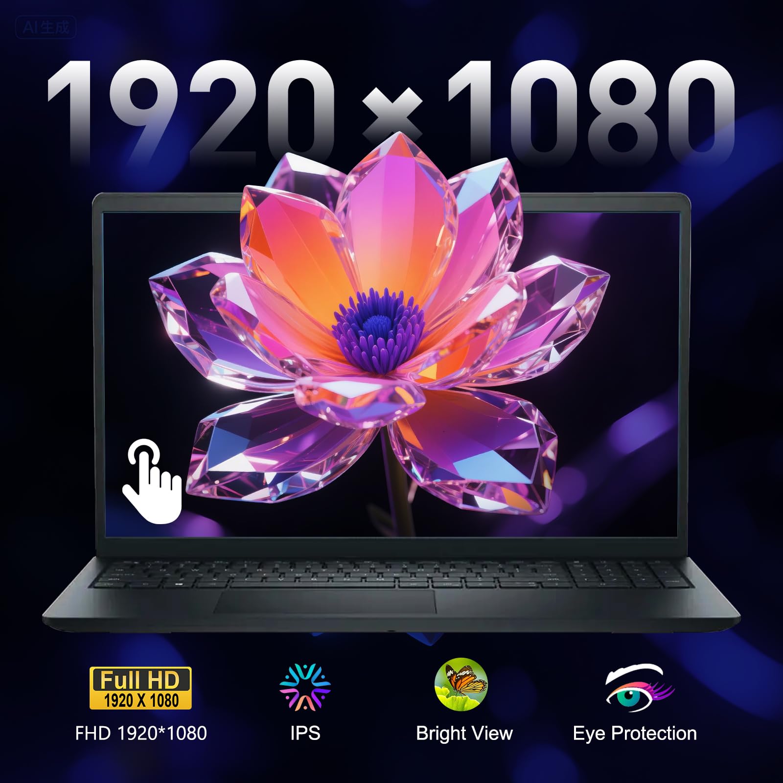 Dell Inspiron 15 Business Laptop, 15.6" FHD Touchscreen, Intel 10-Core i5-1334U, 16GB RAM 512GB SSD Wi-Fi 6, Win 11 Pro, Laptop Computer for Work School Home Office Professional Use - AOP3D tech