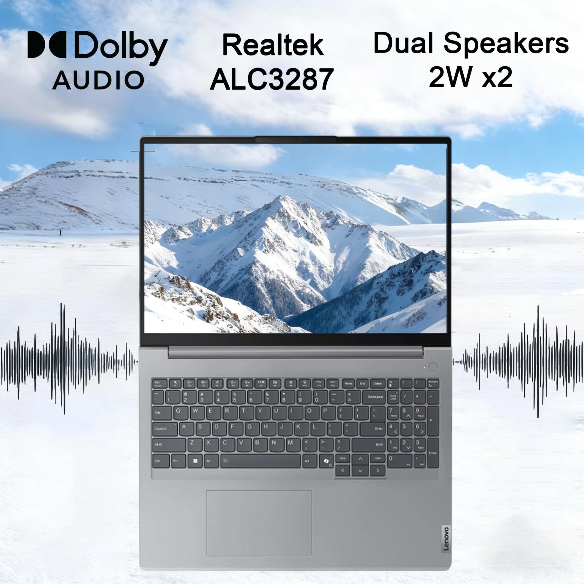 Lenovo ThinkBook 16 Gen 7 Business Laptop (16" FHD+ Anti-Glare, AMD Ryzen 5 7533HS (> i7-1255U), 32GB DDR5 RAM, 1TB SSD), Fingerprint Reader, Webcam, Wi-Fi 6, Ethernet, Win 11 Pro w/ Copilot, Grey - AOP3D tech