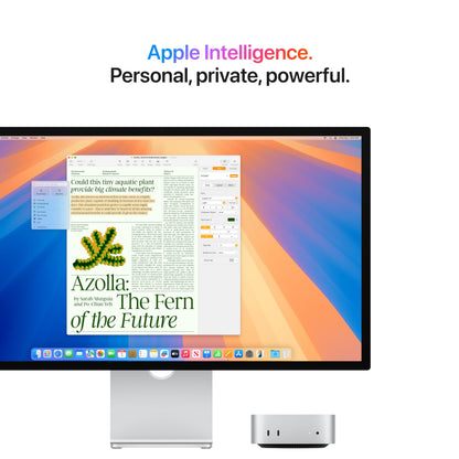 Apple 2024 Mac mini Desktop Computer with M4 chip with 10‑core CPU and 10‑core GPU: Built for Apple Intelligence, 16GB Unified Memory, 256GB SSD Storage, Gigabit Ethernet. Works with iPhone/iPad - AOP3D tech