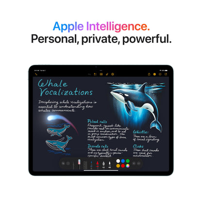 Apple iPad Air 11-inch with M3 chip Built for Apple Intelligence, Liquid Retina Display, 128GB, 12MP Front/Back Camera, Wi-Fi 6E, Touch ID, All-Day Battery Life — Blue - AOP3D tech