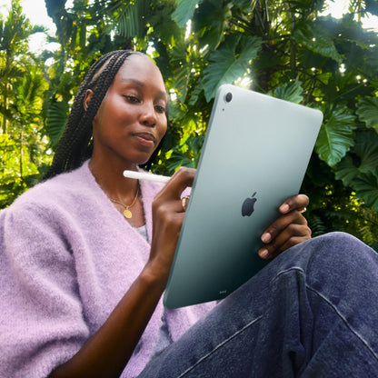 Apple iPad Air 11-inch with M3 chip Built for Apple Intelligence, Liquid Retina Display, 128GB, 12MP Front/Back Camera, Wi-Fi 6E, Touch ID, All-Day Battery Life — Blue - AOP3D tech