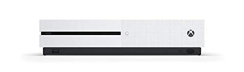 Microsoft Classic Original Xbox One S 1TB HDD with 4K Blu-ray DVD Reader, Two Wireless Controllers Black and White Included,1-Month Game Pass Trial, 14-Day Xbox Live Gold + AllyFlex Sports Cup Mat