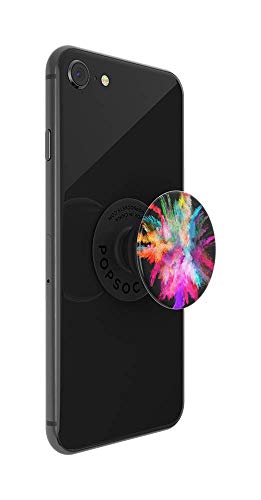 PopSockets: PopGrip with Swappable Top for Phones & Tablets - Color Burst Gloss