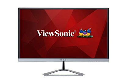 ViewSonic VX2776-4K-MHD 27 Inch Frameless 4K UHD IPS Monitor with HDR10 HDMI and DisplayPort for Home and Office,Black