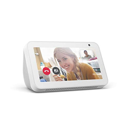 Echo Show 5 -- Smart display with Alexa – stay connected with video calling - Sandstone