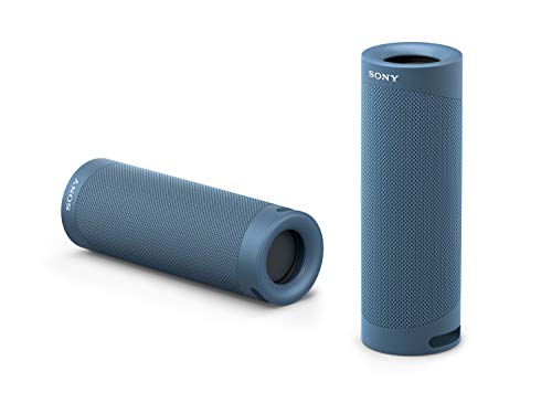 Sony SRS-XB23 EXTRA BASS Wireless Portable Speaker IP67 Waterproof BLUETOOTH and Built In Mic for Phone Calls, Light Blue (SRSXB23/L)