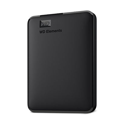 WD 1TB Elements Portable External Hard Drive - USB 3.0 - WDBUZG0010BBK-WESN (Renewed)