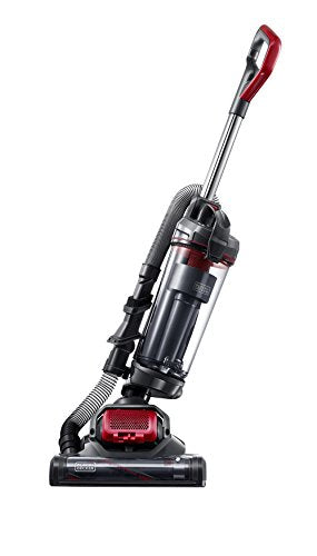 Black+Decker Light Weight Black & Decker BDASV102 Airswivel Ultra Upright Cleaner, Vacuum, Lightweight Versatile-Red