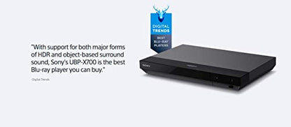 Sony UBP-X700 4K Ultra HD Home Theater Streaming Blu-Ray Player