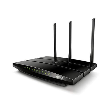 TP-Link AC1200 Gigabit Smart WiFi Router - 5GHz Gigabit Dual Band Wireless Internet Router, Supports Guest WiFi, Black