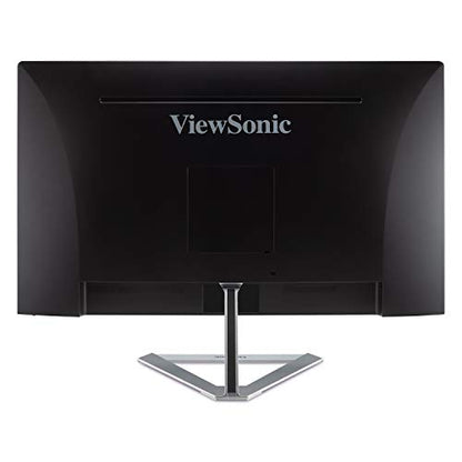 ViewSonic VX2776-4K-MHD 27 Inch Frameless 4K UHD IPS Monitor with HDR10 HDMI and DisplayPort for Home and Office,Black