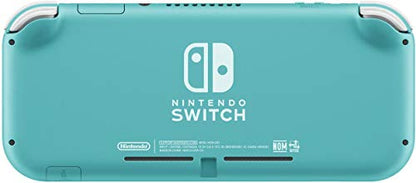 Newest Nintendo Switch Lite Game Console Bundle with 64GB Mazepoly Micro SD Card, 5.5" Touchscreen Display, Built-in Plus Control Pad, Turquoise