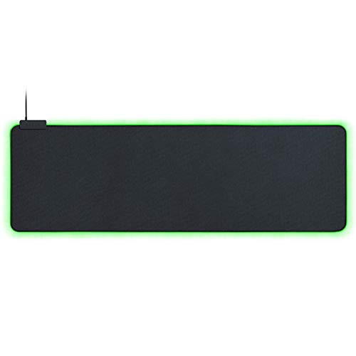 Razer Goliathus Extended Chroma Gaming Mousepad: Customizable Chroma RGB Lighting, Soft, Cloth Material, Balanced Control & Speed, Non-Slip Rubber Base, Classic Black