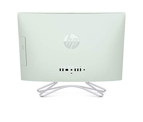 HP 22-c0073w 21.5in All in One PC - Intel Celeron G4900T, 4GB, 1TB, DVDRW, Webcam, Windows 10, Serenity Mint (Renewed)