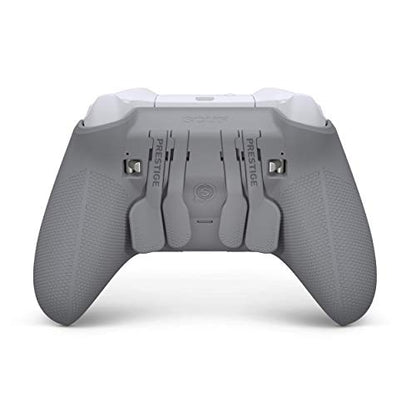 SCUF Prestige Wireless Custom Performance Controller for Xbox One, Xbox Series X|S, PC & Mobile - White & Gray - Xbox