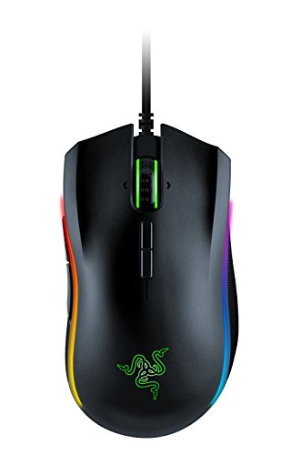 Razer BlackWidow Elite Mechanical Gaming Keyboard: Yellow Mechanical Switches & Mamba Elite Wired Gaming Mouse: 16,000 DPI Optical Sensor - Chroma RGB Lighting - 9 Programmable Buttons