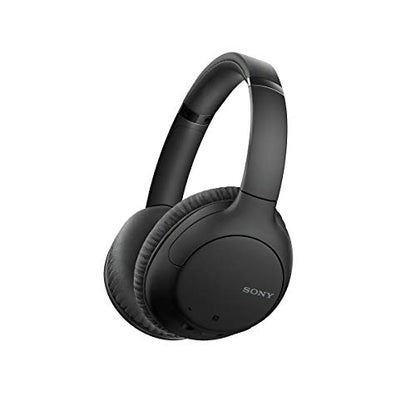 Sony Noise Cancelling Headphones WHCH710N: Wireless Bluetooth Over the Ear Headset with Mic for Phone-Call, Black