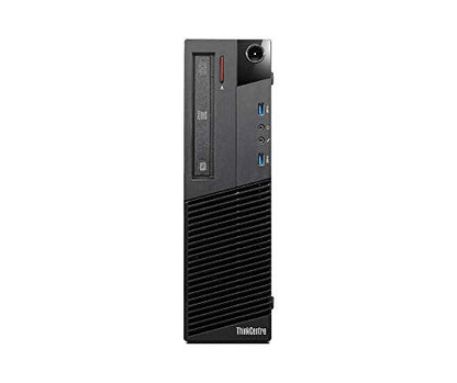 Lenovo ThinkCentre M78 Small Form Factor Desktop Computer (AMD A8-6500B 3.4GHz, 16GB DDR3 RAM, 256GB SSD Drive, DVD-ROM,USB WiFi, Windows 10 Pro (64-Bit) with 22" Webcam LCD Bundle (Renewed)