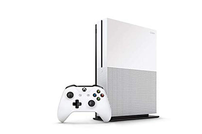 Microsoft Classic Original Xbox One S 1TB HDD with 4K Blu-ray DVD Reader, Two Wireless Controllers Black and White Included,1-Month Game Pass Trial, 14-Day Xbox Live Gold + AllyFlex Sports Cup Mat