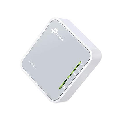 TP-Link AC750 Wireless Portable Nano Travel Router(TL-WR902AC) - Support Multiple Modes, WiFi Router/Hotspot/Bridge/Range Extender/Access Point/Client Modes, Dual Band WiFi, 1 USB 2.0 Port