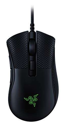 Razer DeathAdder v2 Mini Gaming Mouse: 8500K DPI Optical Sensor - 62g Lightweight Design - Chroma RGB Lighting - 6 Programmable Buttons - Anti-Slip Grip Tape Included - Classic Black