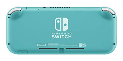 Newest Nintendo Switch Lite - 5.5" Touchscreen Display, Built-in Plus Control Pad - Family Holiday Gaming Bundle - 802.11ac WiFi, Bluetooth 4.1 - iPuzzle 9-in-1 Carrying Case - Turquoise