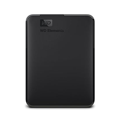 WD 1TB Elements Portable External Hard Drive - USB 3.0 - WDBUZG0010BBK-WESN (Renewed)