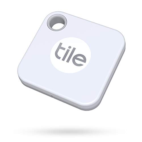 Tile Mate (2020) 1-pack - Bluetooth Tracker, Keys Finder and Item Locator for Keys, Bags and More; Water Resistant with 1 Year Replaceable Battery