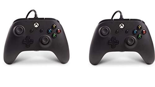 PowerA Enhanced Wired Controller for Xbox One Black (Black 2-Pack)