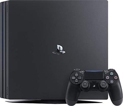 PlayStation 4 Pro Console with A Dual-Shock Controller and HDMI Cable, Stream 4K Video Capable for up to 4 Players- Jet Black