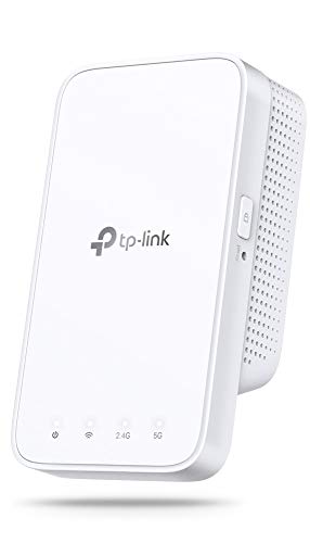 TP-Link AC1200 WiFi Extender (RE300), Covers Up to 1500 Sq.ft and 25 Devices, Up to 1200Mbps, Supports OneMesh, Dual Band WiFi Repeater, WiFi Booster to Extend Range of WiFi Internet