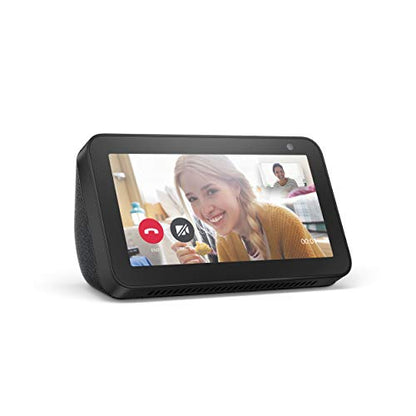 Echo Show 5 -- Smart display with Alexa – stay connected with video calling - Charcoal