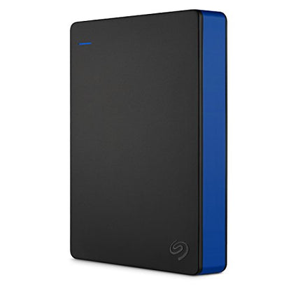 Seagate Game Drive 4TB External Hard Drive Portable HDD - Compatible With PS4 (STGD4000400) blue