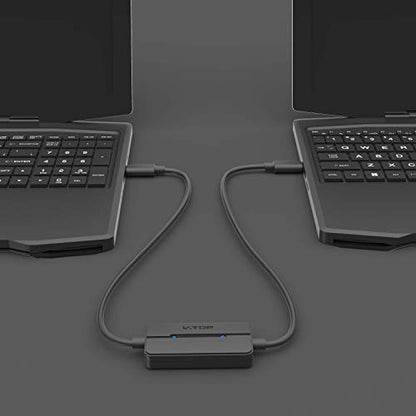 VTOP Computer Data Transfer Solution - USB 3.0 Data Transfer Cable 6.6FT/2M - Quickly and Easily Transfer Your Windows OS Files to Your Computer