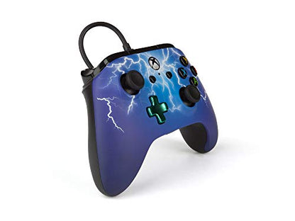 PowerA Enhanced Wired Controller for Xbox One - Spider Lightning