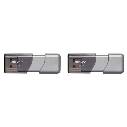 PNY 64GB Turbo Attaché 3 USB 3.0 Flash Drive - (P-FD64GTBOP-GE) and PNY 128GB Turbo Attaché 3 USB 3.0 Flash Drive - (P-FD128TBOP-GE)