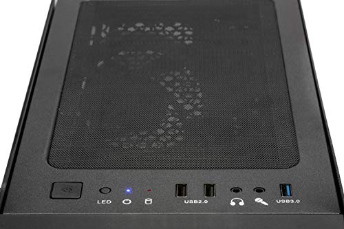 SkyTech Blaze II Gaming Computer PC Desktop – Ryzen 5 2600 6-Core 3.4 GHz, NVIDIA GeForce GTX 1660 6G, 500G SSD, 8GB DDR4, RGB, AC WiFi, Windows 10 Home 64-bit
