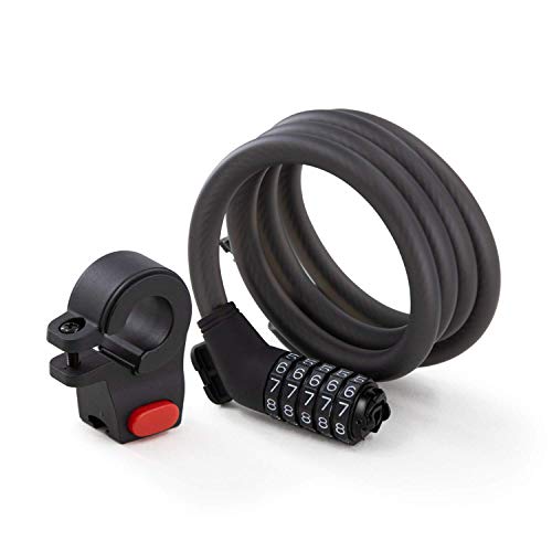 Segway Ninebot 5-Digit Combination Cable Lock for Bikes and Scooters
