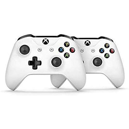 Xbox One S Two Controller Bundle (1TB) Includes Xbox One S, Extra Wireless Controller, 3-Month Game Pass Trial, 14-day Xbox Live Gold Trial