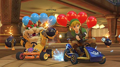Nintendo Switch™ w/ Neon Blue & Neon Red Joy-Con™ + Mario Kart™ 8 Deluxe (Full Game Download) + 3 Month Nintendo Switch Online Individual Membership