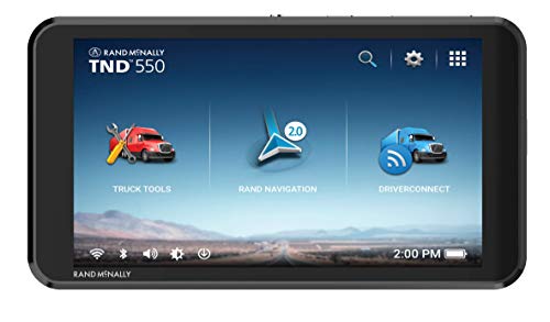 Rand McNally TND550 Truck GPS with a 5" Display and Truck-Specific Points of Interest