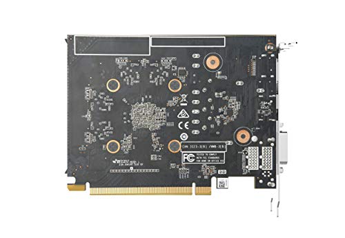 ZOTAC Gaming GeForce GTX 1650 OC 4GB GDDR5 128-Bit Gaming Graphics Card, Super Compact, ZT-T16500F-10L