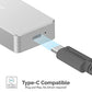 Sabrent USB 3.2 Tool-Free Enclosure for NVMe PCIe M Key M.2 SSD [Silver] (EC-TFNE)