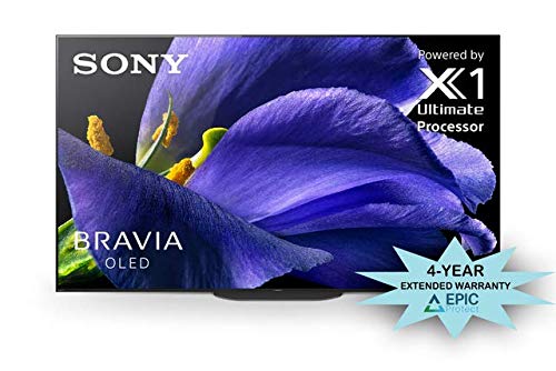 Sony XBR-65A9G 65" (3840 x 2160) Bravia 4K Ultra High Definition Smart OLED TV with an Additional 4 Year Coverage by Epic Protect (2019)