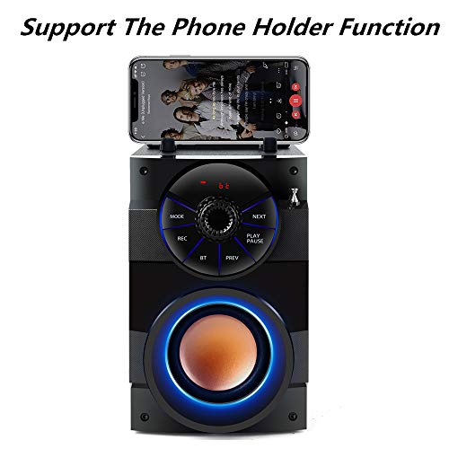 TAMPROAD Portable Bluetooth Speakers with Subwoofer Rich Bass Wireless