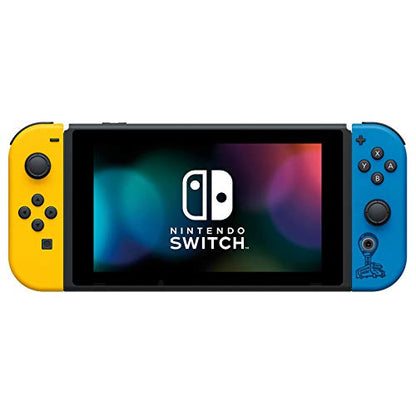 Newest Nintendo Switch Fort nite Wildcat with Yellow and Blue Joy-Con - 6.2" Touchscreen LCD Display, 32GB Internal Storage, 802.11AC WiFi, Bluetooth 4.1- iPuzzle 128GB SD Card + 11-in-1 Carrying Case