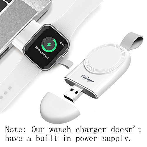Watch Charger, ChiHope Magnetic Portable Wireless Charger for iWatch Compatible for Apple Watch Series 6 SE 5 4 3 2 1 44mm 42mm 40mm 38mm