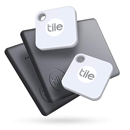 Tile Mate + Slim (2020) 4-pack (2 Mates, 2 Slims) - Bluetooth Tracker, Item Locator & Finder for Keys, Bags, Wallets, Tablets and More