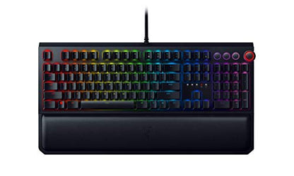 Razer BlackWidow Elite Mechanical Gaming Keyboard: Yellow Mechanical Switches & Mamba Elite Wired Gaming Mouse: 16,000 DPI Optical Sensor - Chroma RGB Lighting - 9 Programmable Buttons