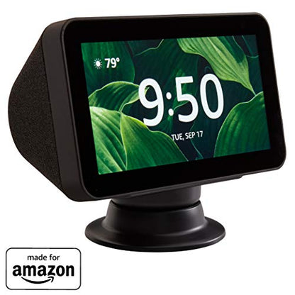 Made for Amazon Tilt + Swivel Stand in Black, for the Echo Show 8